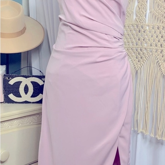 NWT Revolve - Superdown Belle Maxi Dress in Mauve | Size Small - Picture 3 of 11